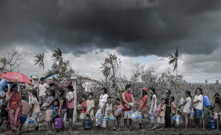 photoreportage aux Philippines suite au passage du typhon Haïyan