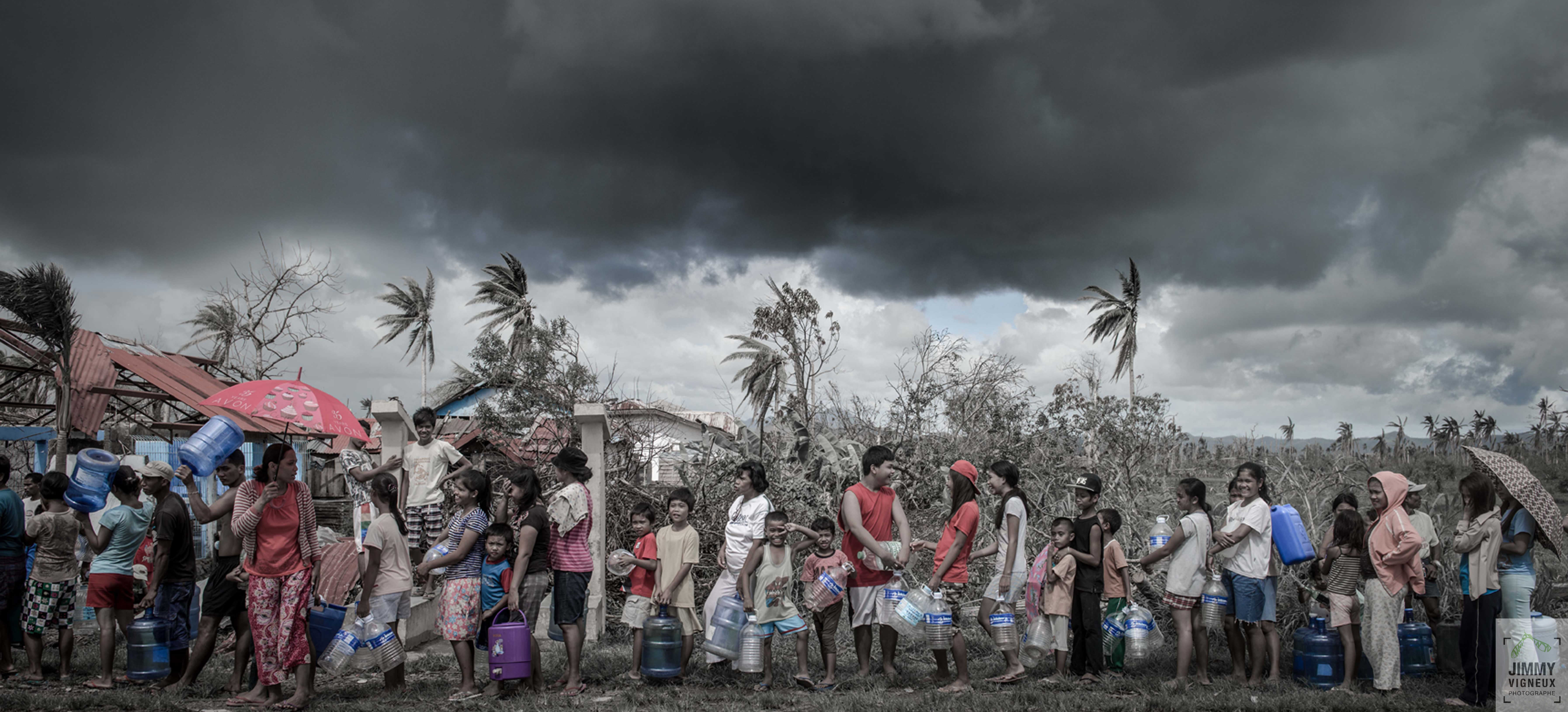 photoreportage aux Philippines suite au passage du typhon Haïyan