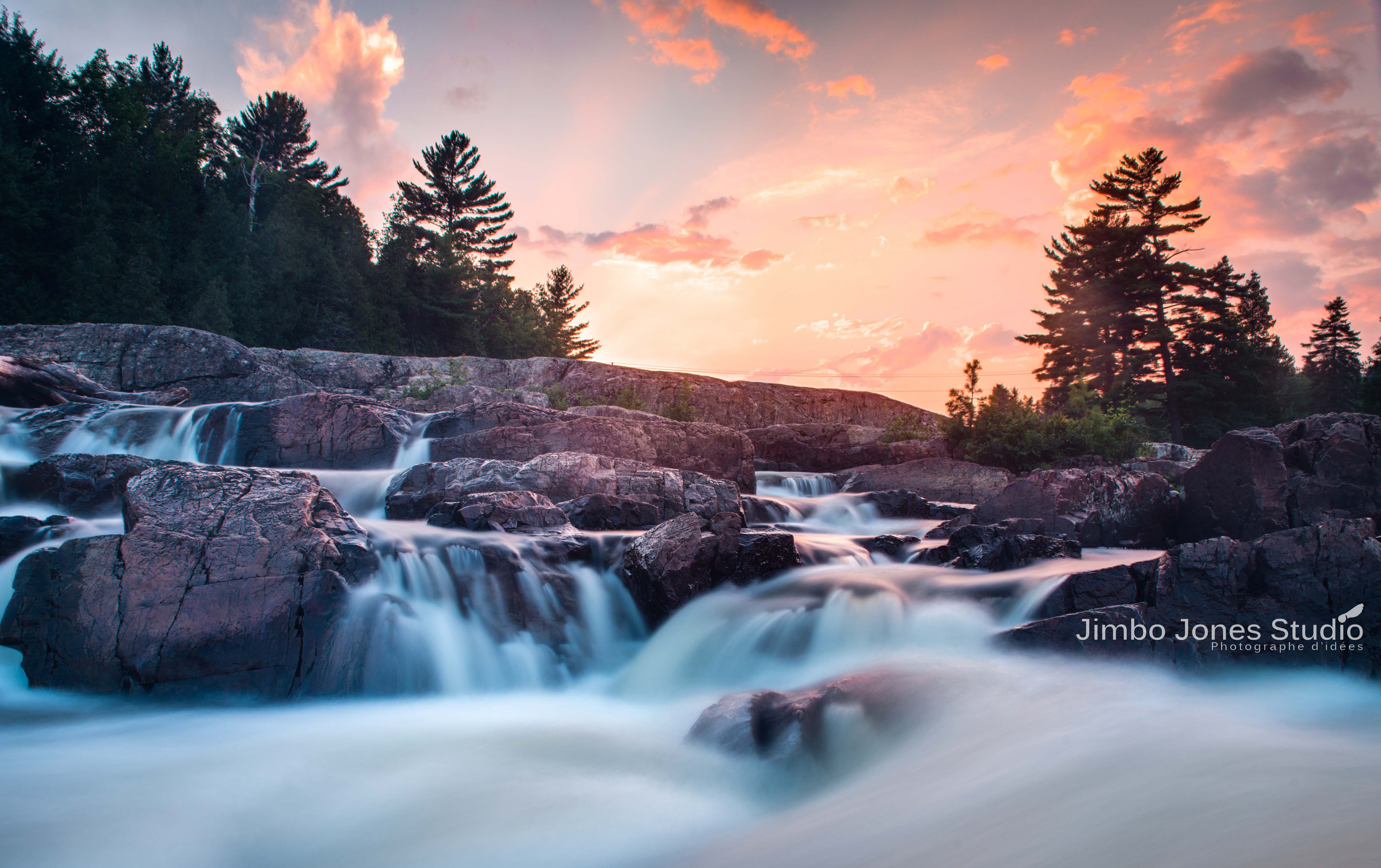 parc des Cascades à Rawdon dans Lanaudiere